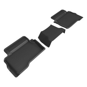 Toyota Tacoma Floor Mats - Rear - 3D MAXpider - KAGU Series - Black - `24-`27
